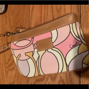 Coach wristlet